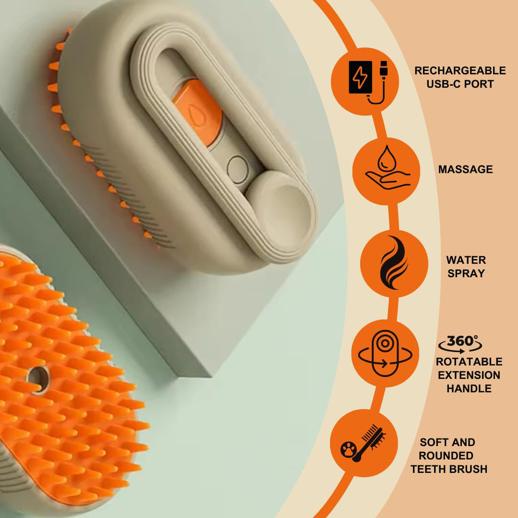 Cepillo De Vapor Para Perros o Gatos